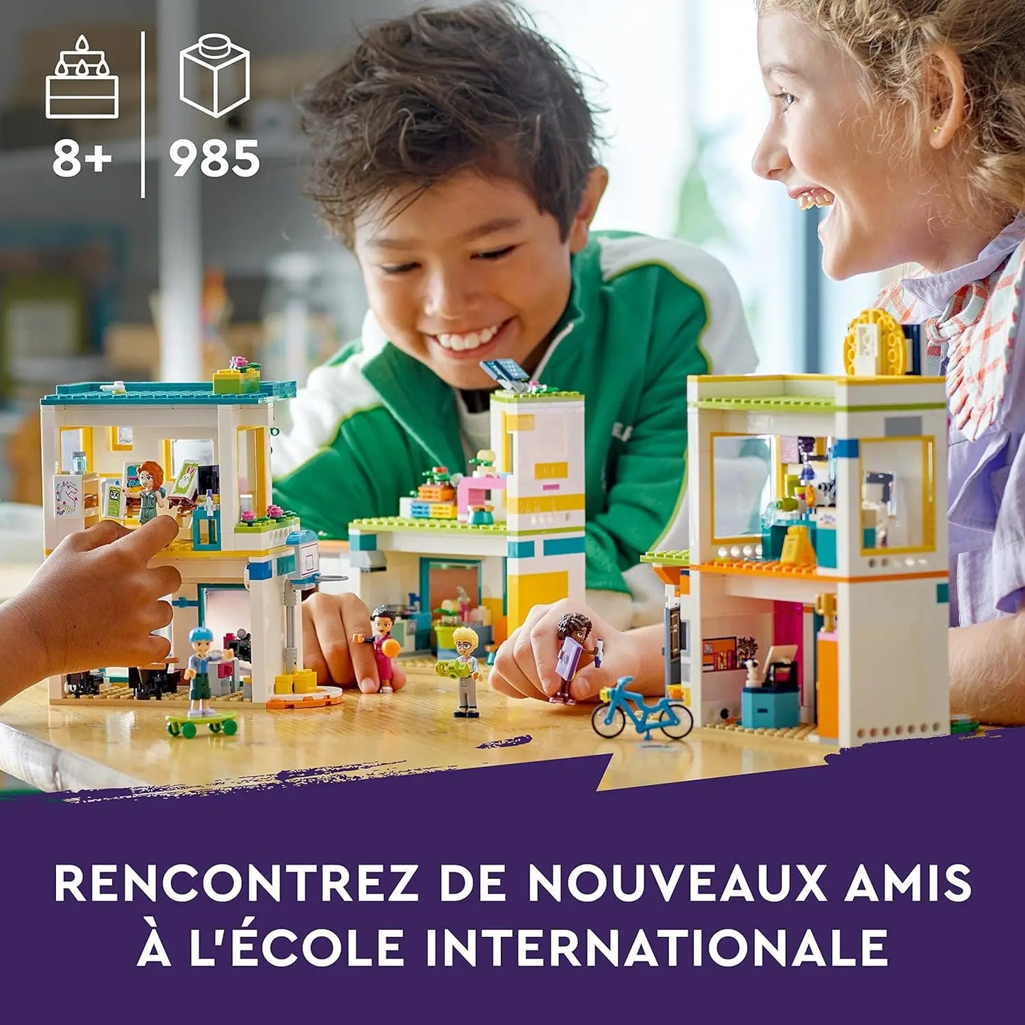 jouet 41731 Lego Friends L’école internationale de Heartlake City Ducatillon