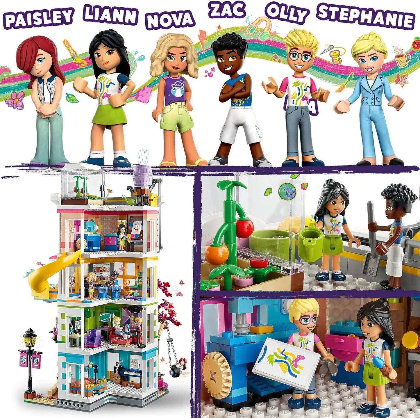 lego 41748 Lego Friends Le Centre collectif de Heartlake City lego