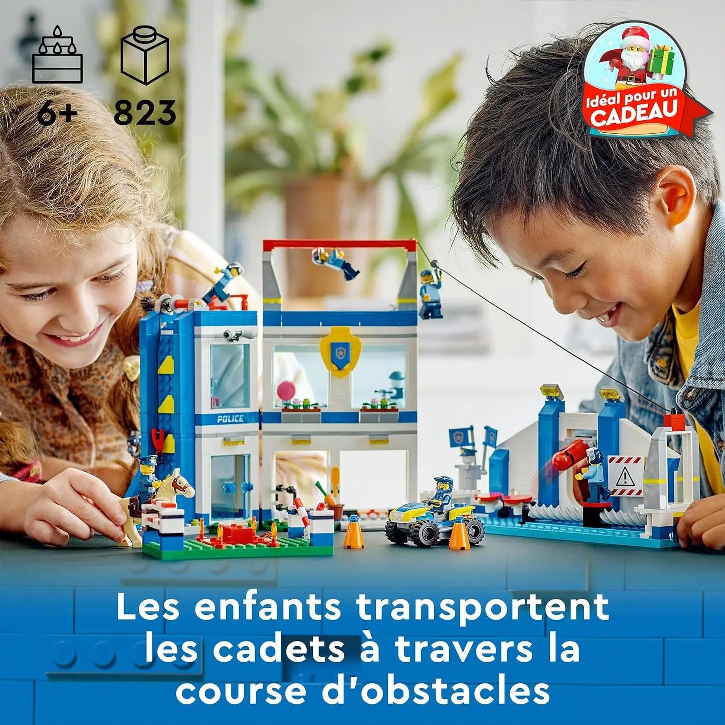 lego 60372 LEGO City Le centre d’entraînement de la police lego