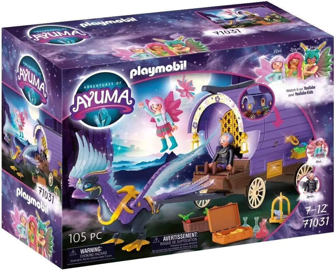 playmobil 71031 Playmobil Ayuma Chariot avec fée et phénix playmobil