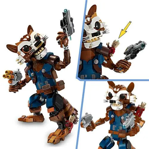 figurine pour enfant 76282 LEGO Marvel Rocket et Bébé Groot lego