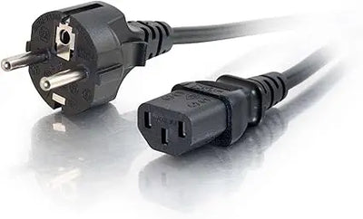 Câbles et Accessoires C2G 2M Power Cable Noir CEE7/7 Coupleur C13 C2G