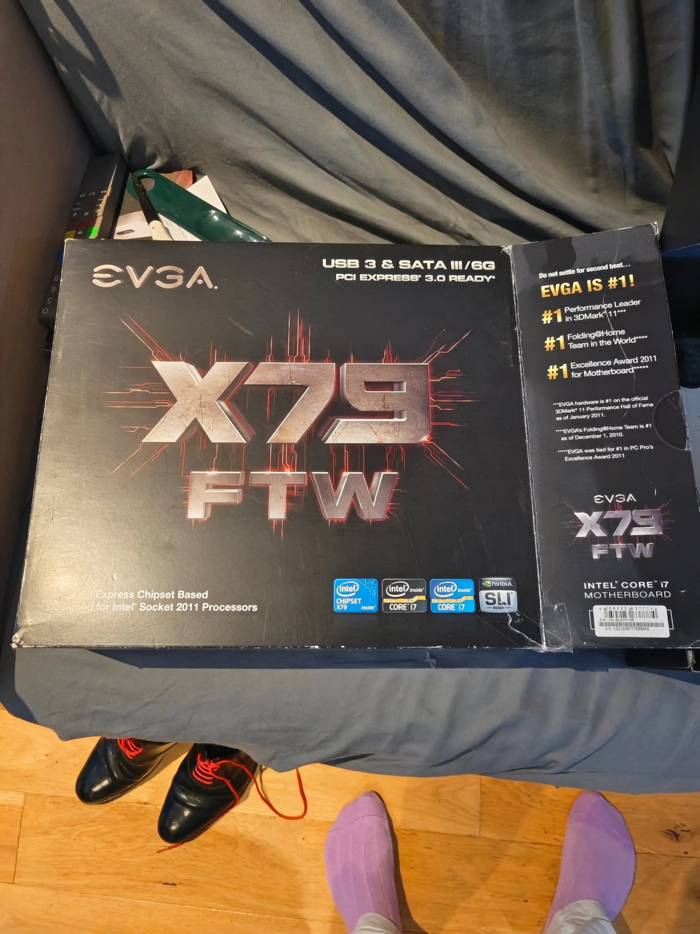 Graphic Cards Carte mère EVGA X79 FTW (LGA2011) Sandybridgee/ATX/SLI 4250223637774 LGA 2011 EVGA