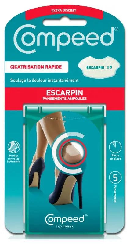 Pansements Compeed Pansements Ampoules Escarpin 5 Pansements Compeed