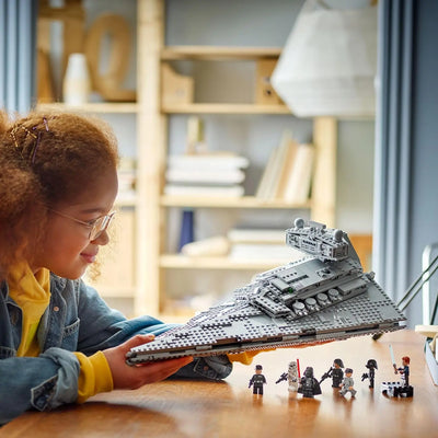 Jouets & Jeux Destroyer Stellaire de Classe Impérial - Star Wars LEGO Star Wars 75394 Destroyer Stellaire de Classe Impérial - Jeu de Construction avec Vaisseau Spatial LEGO