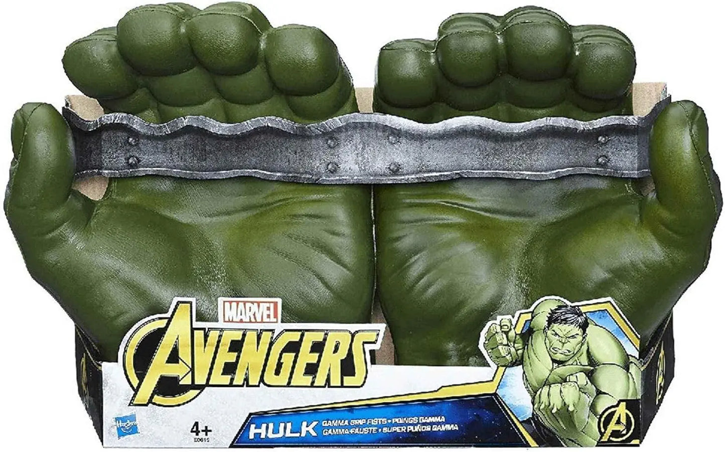 Jouets & Jeux Devenez le plus fort avec les Poings de Hulk Gamma Grip ! Gants de Super-Héros Avengers pour Enfants Hasbro Marvel