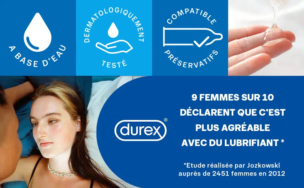 Lubrifiant Durex Play Pleasure Gel Lubrifiant - Sensitive 5052197009620 Durex
