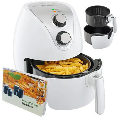 Friteuse sans huile 9en1 blanche Monzana 104344 Friteuse Électrique sans Huile à Air Chaud TECIN HOLDING