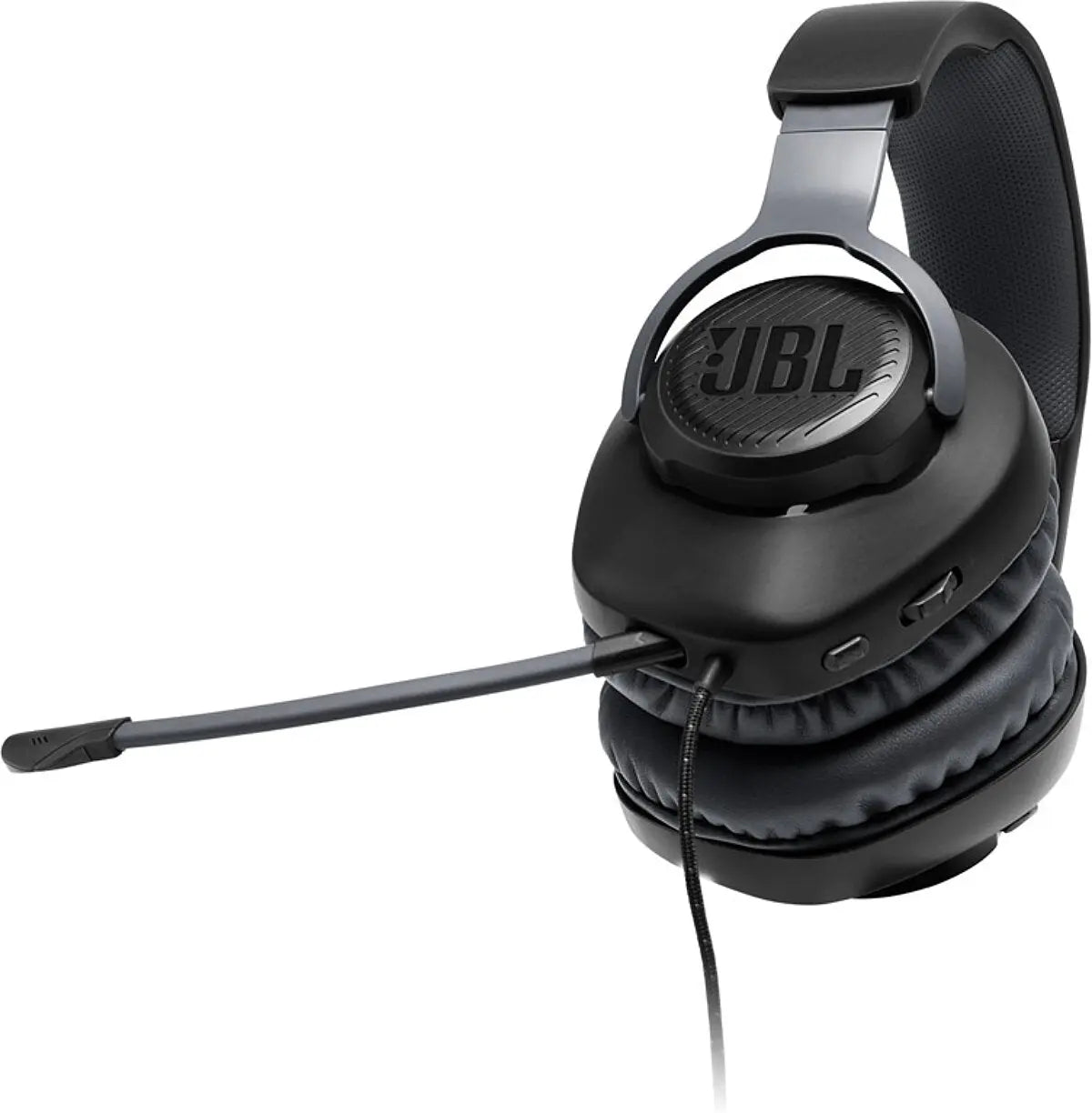 Casque gaming JBL Quantum 100 noir – Casque gaming filaire avec micro amovible JBL