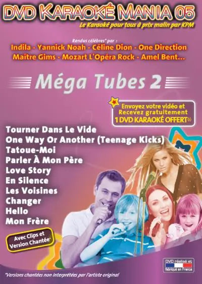 Software Karaoké mania volume 5 méga tubes 2 3760074708758 DVD
