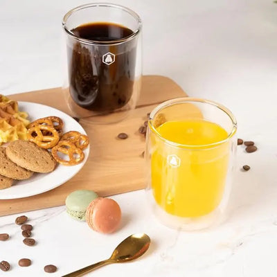 Tasses & Mugs LAGUIOLE CUISSON 2 Tasses à Cappuccino Double Paroi - 250ml LAGUIOLE CUISSON