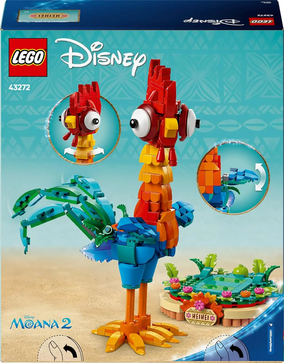 Jouet / LEGO LEGO Disney 43272 â Heihei le Coq de Vaiana Ă Construire LEGO