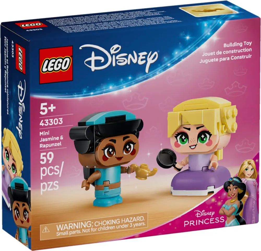 Jouets & Jeux LEGO Disney 43303 - Jasmine & Rapunzel Miniatures LEGO