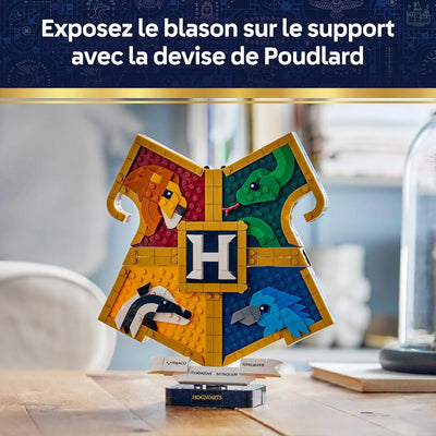 jouet LEGO Harry Potter 76462 — Le Blason des Maisons de Poudlard LEGO