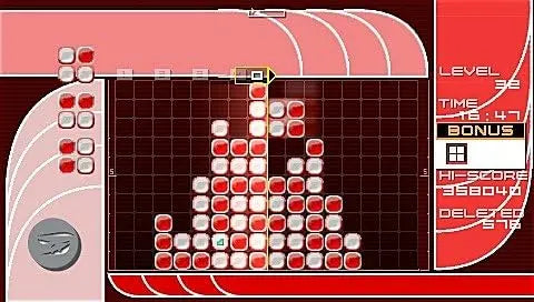 jeu vidéo Lumines : Puzzle Fusion jeux PSP TECIN-PRINCIPALE