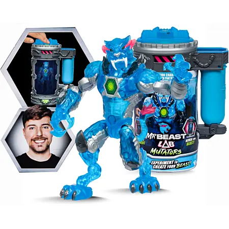 Figurine Mr. Beast Lab – Figurine Stealth Panther 26 cm MrBeast Lab