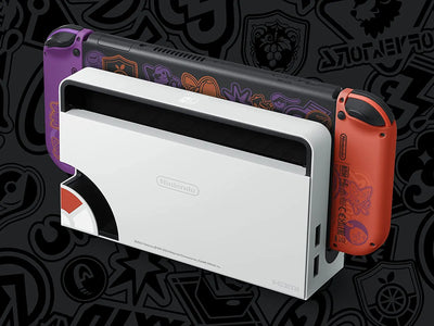 Nintendo Console Switch modèle Oled Pokemon Ecarlate et Violet Nintendo