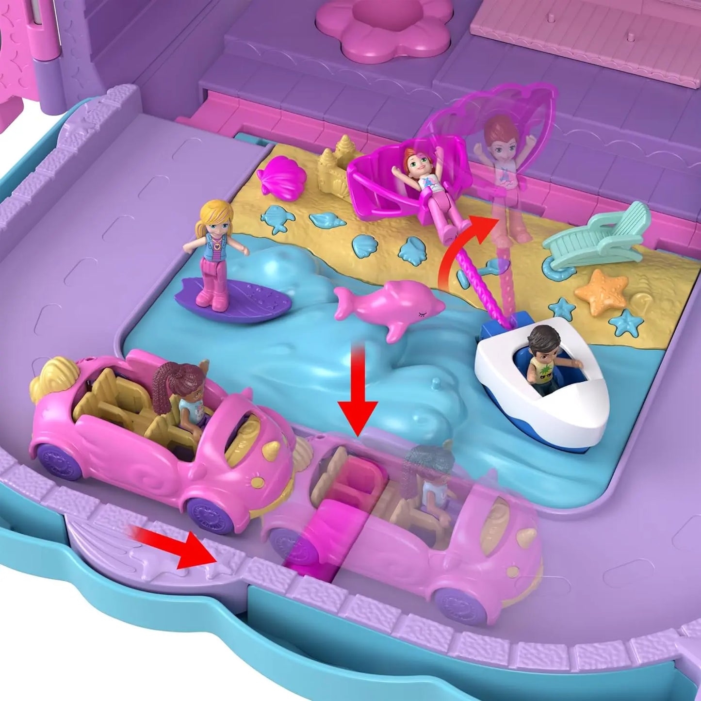 jouet Polly Pocket Valise Surprise Polly Pocket Mattel Games