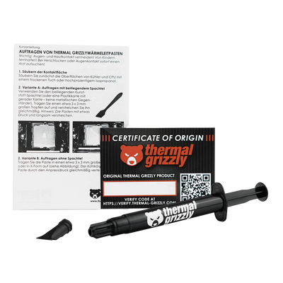pate thermique TG-K-015-R Thermal Grizzly Kryonaut Wärmeleitpaste 5.55g // pate thermique Thermal Grizzly
