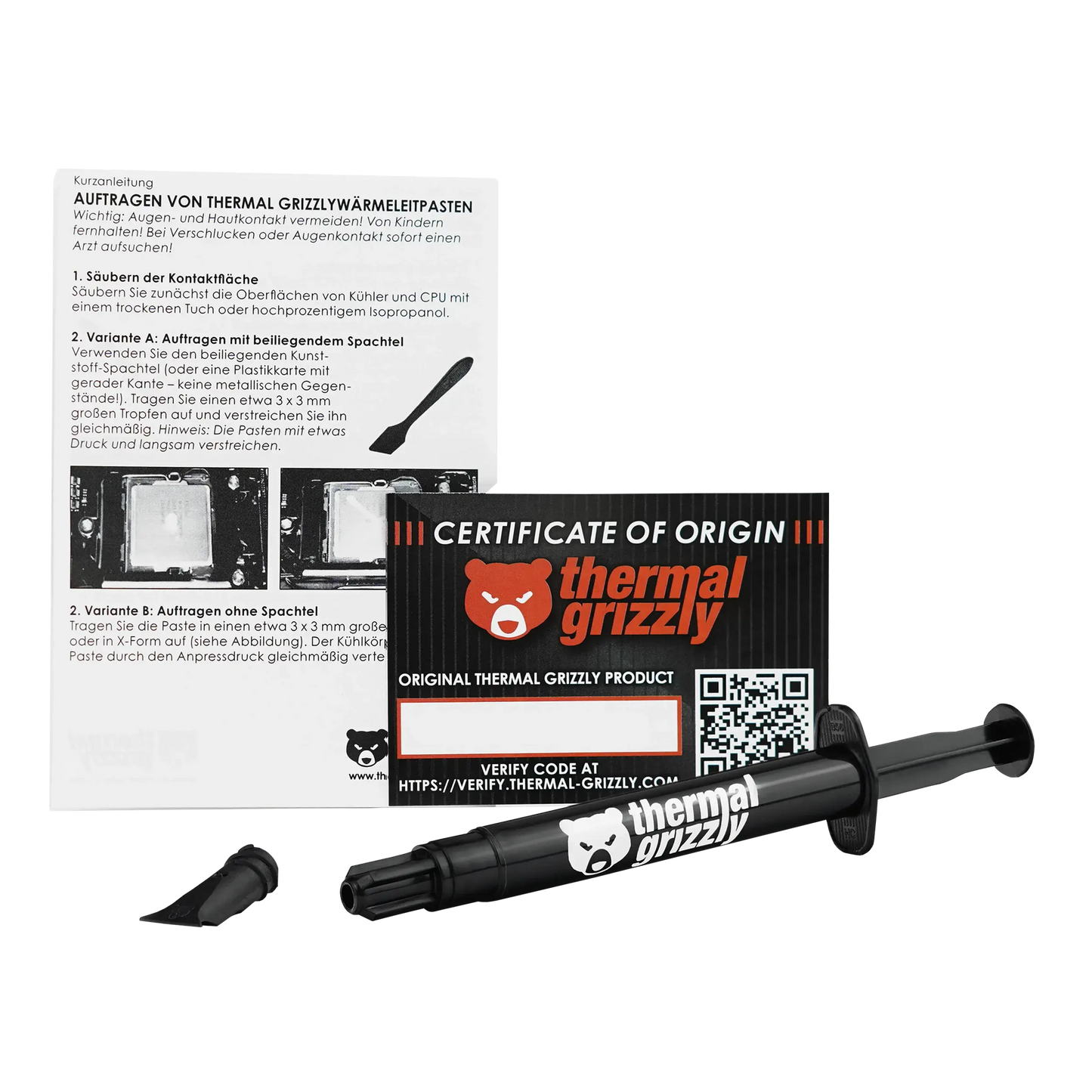 pate thermique TG-K-015-R Thermal Grizzly Kryonaut Wärmeleitpaste 5.55g // pate thermique Thermal Grizzly