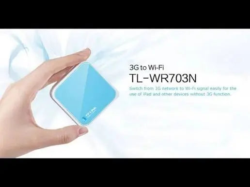 Routeur Wi-Fi TP-Link TL-WR703N – Mini routeur Wi-Fi N 150 Mbps de poche (USB, 57 mm) – Occasion TP-Link