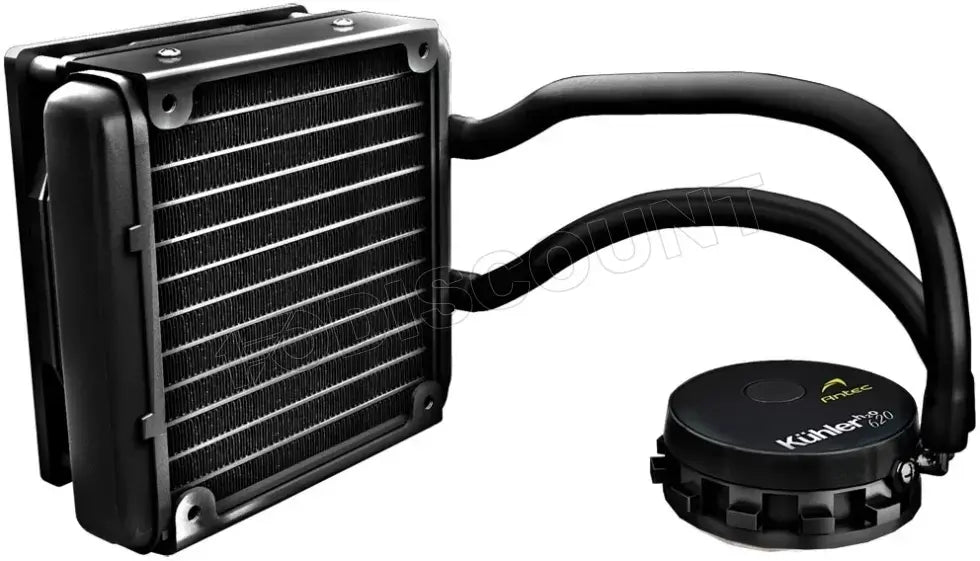 Watercooling AIO Antec Kühler H2O 620 – radiateur 120mm et tête de pompe noire