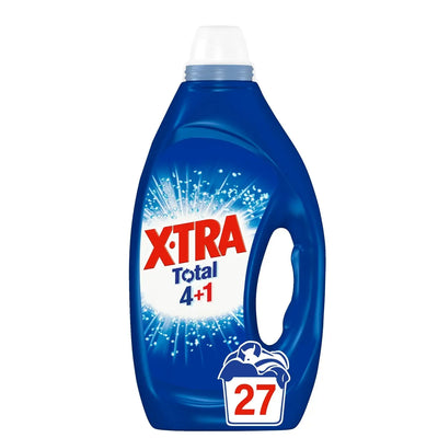 Lessive X•TRA Total 4+1 - Lessive Liquide Tous Textiles X•TRA