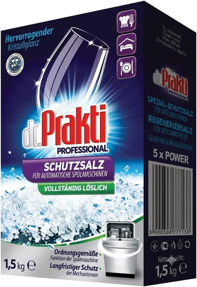 dr. Prakti Professional – Sel pour lave-vaisselle 1,5 kg