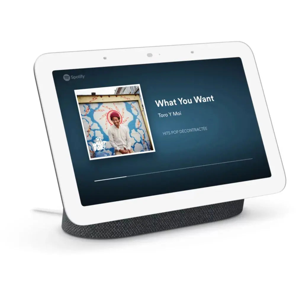 Assistant vocal Google Nest Hub 2 Charbon Google