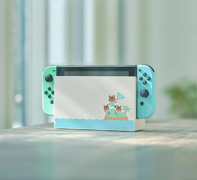 Console Nintendo Switch Animal Crossing : New Horizons Edition + animal crossing jeux 0045496453152 Tecin.fr
