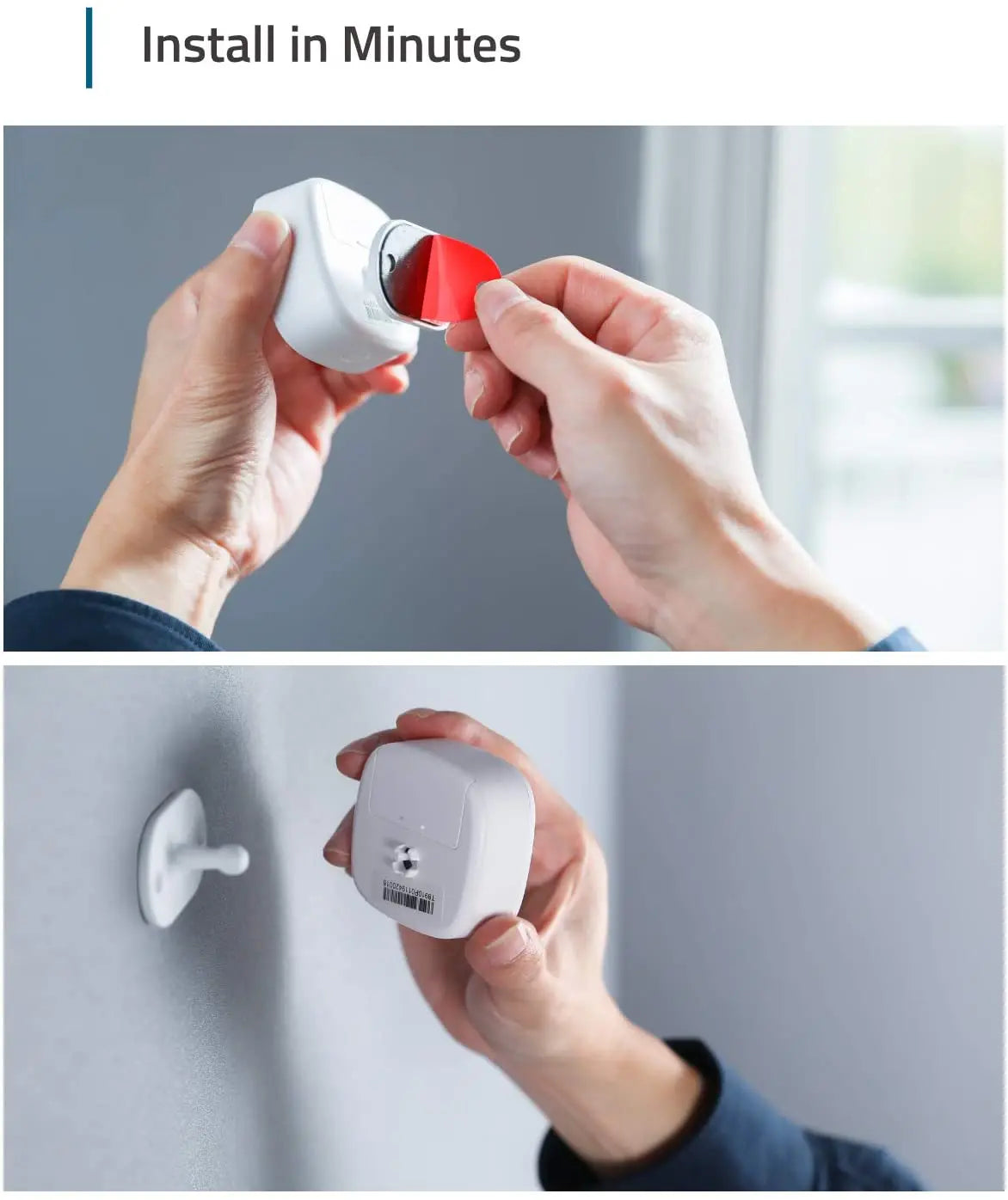 Détecteur de Mouvement, détecteur de Mouvement système d'alarme Domicile eufy Security, Couverture à 100 °, portée de 30 pi 0194644180782 eufy