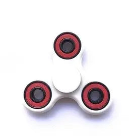 Fidget Hand Spinner Roue En Plastique 9 Couleurs EDC Doigt Pour Anti-Stress/TDAH Jouets Drôles, Noir Rouge FIDGET