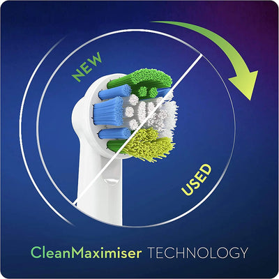 lot 4 Oral-B Precision Clean Têtes de rechange avec technologie Cleanmaximiser Oral-B