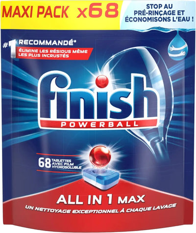Découvrez la puissance incomparable de Finish Powerball pour une vaisselle étincelante ! TECIN-PRINCIPALE