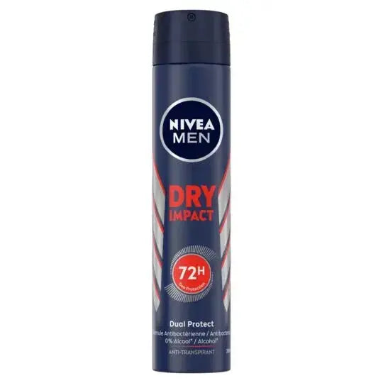 Déodorant-Spray-Homme-Anti-transpirant-Dry-Impact-NIVEA-MEN TECIN-PRINCIPALE