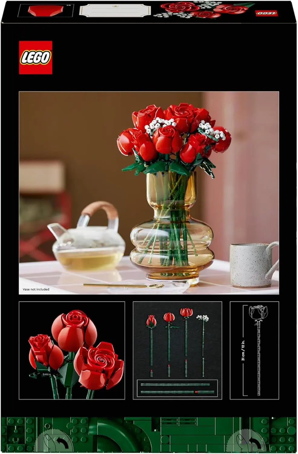 lego 10328 Lego Icons Bouquet de roses lego