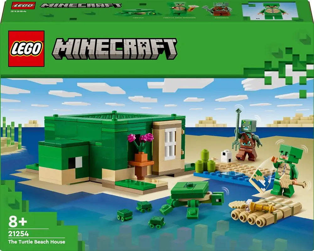 jouet 21254 Lego Minecraft La maison de La plage de La Tortue lego minecraft