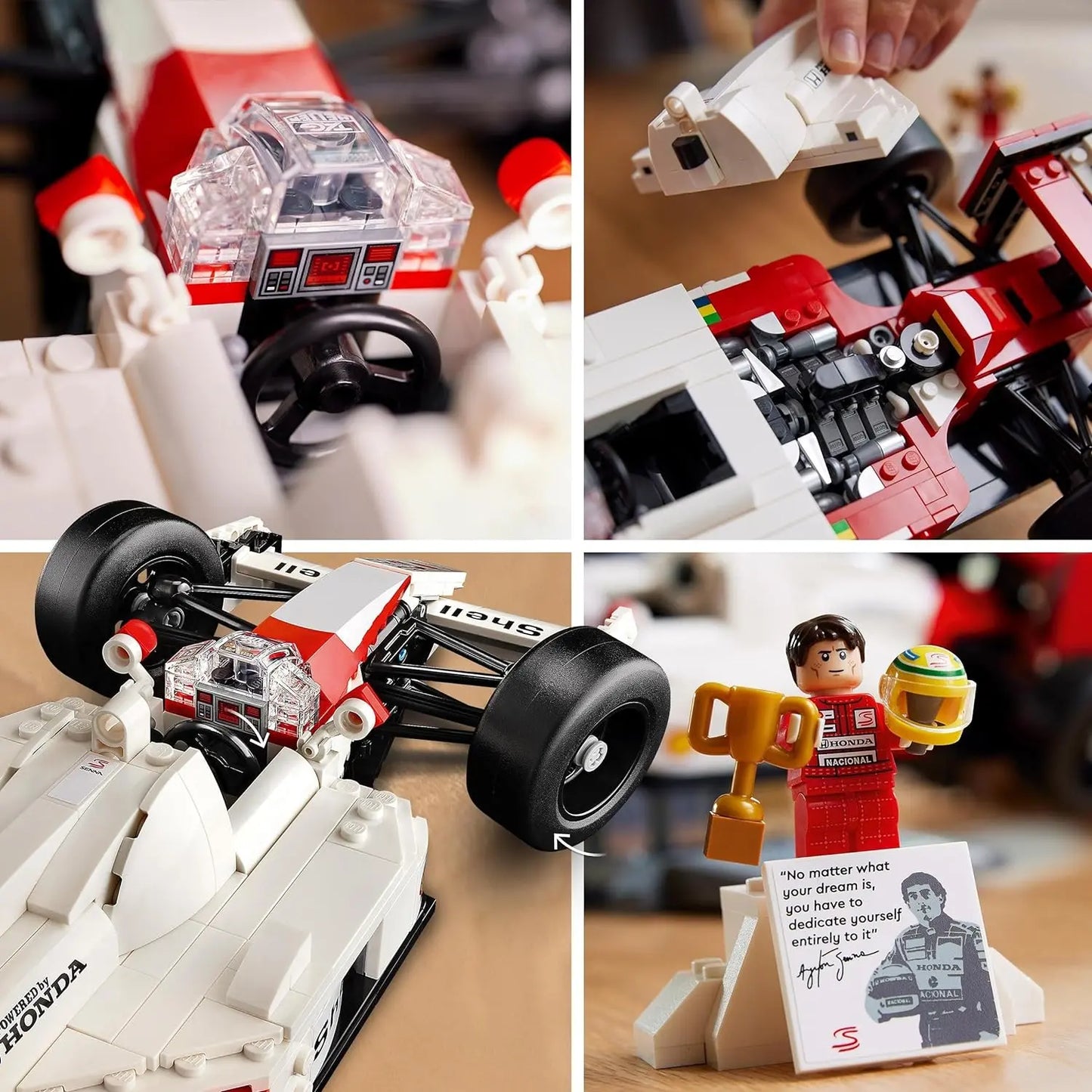 lego 10330 LEGO Icons McLaren MP4/4 et Ayrton Senna lego