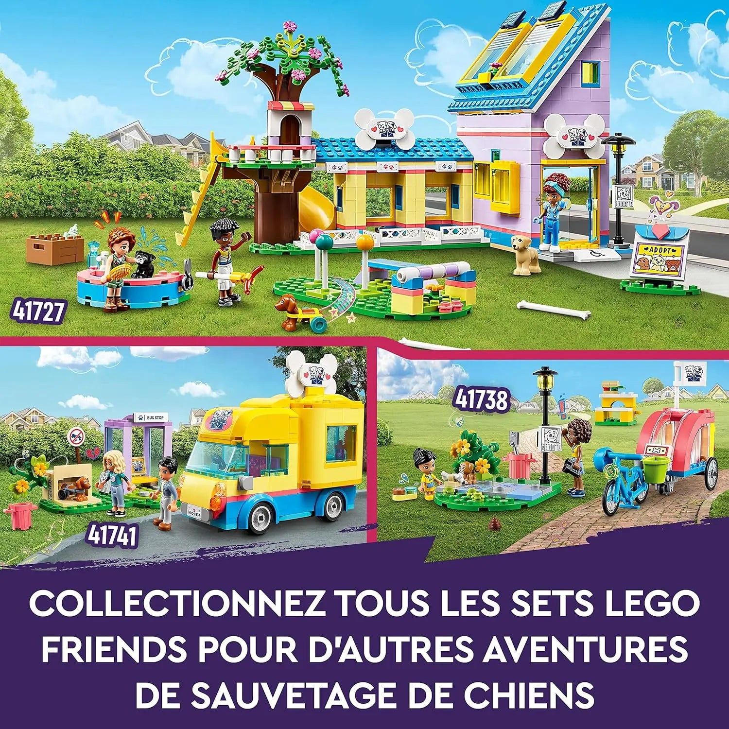guitare 41727 Lego Friends Le Centre de sauvetage canin Baby Einstein