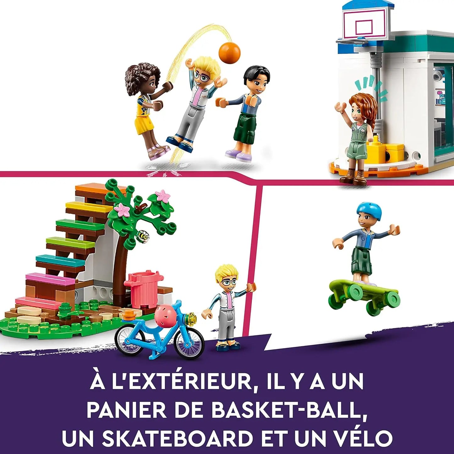 jouet 41731 Lego Friends L’école internationale de Heartlake City Ducatillon