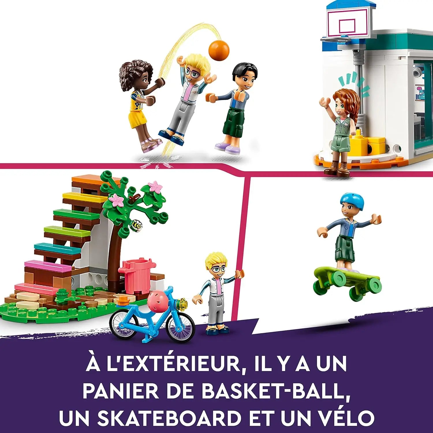 jouet 41731 Lego Friends L’école internationale de Heartlake City Ducatillon