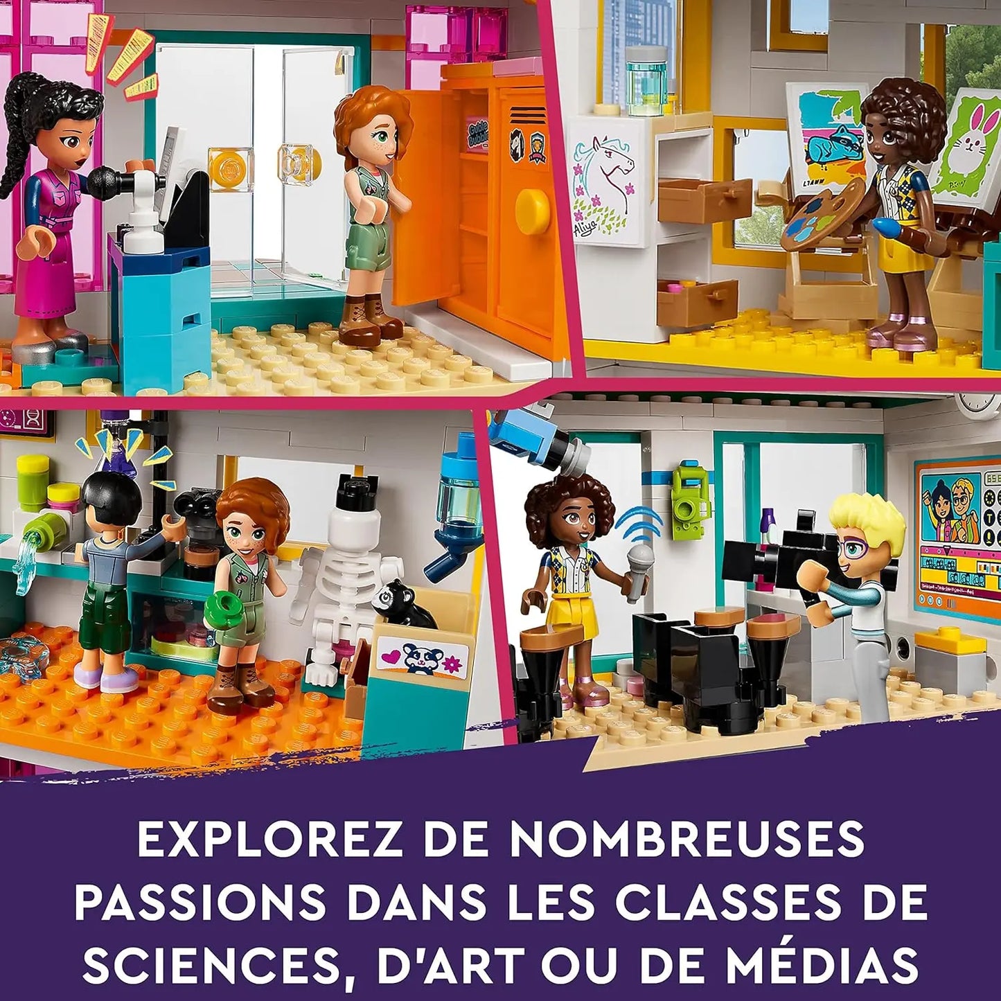 jouet 41731 Lego Friends L’école internationale de Heartlake City Ducatillon