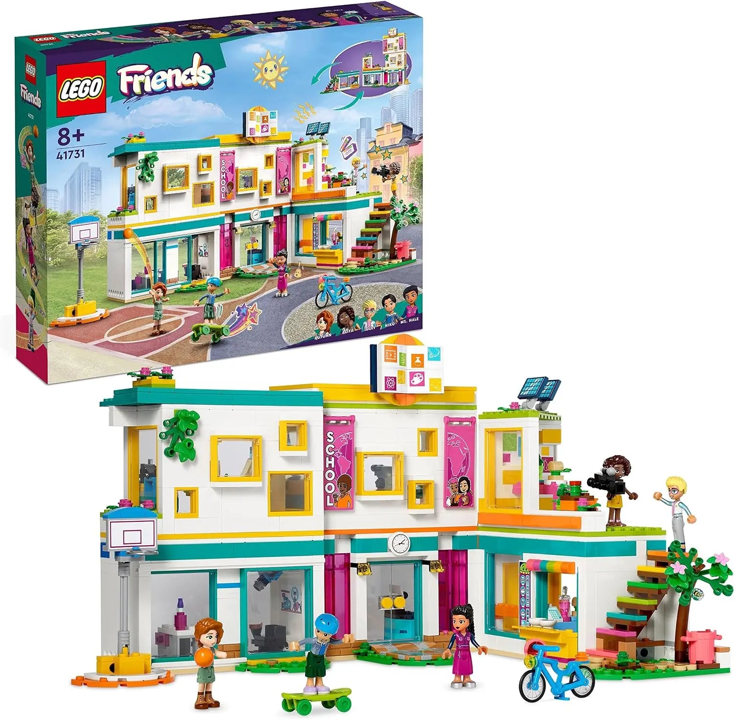 jouet 41731 Lego Friends L’école internationale de Heartlake City Ducatillon
