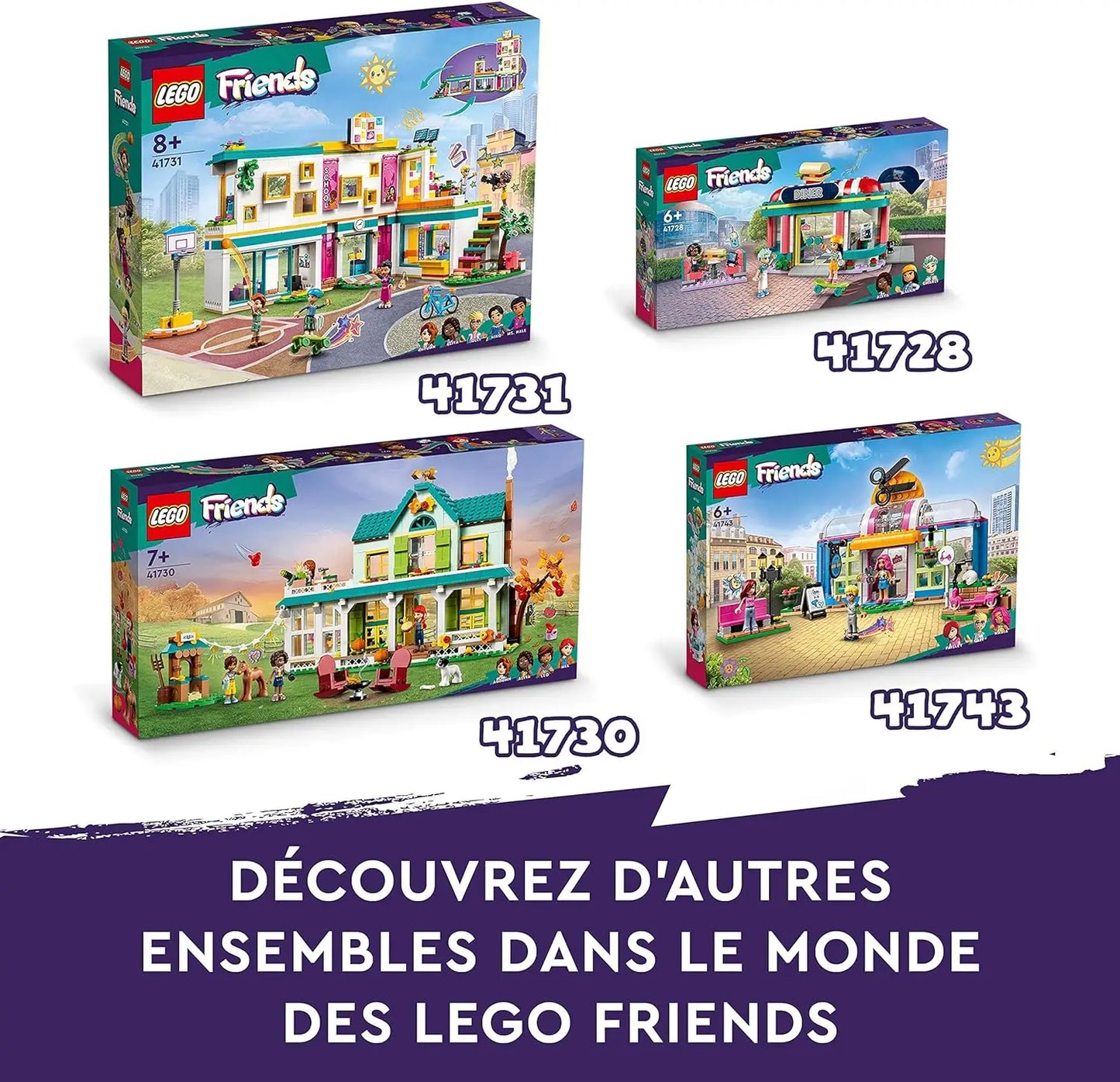 jouet pour enfant 41735 LEGO Friends La mini Maison mobile Bayer Design