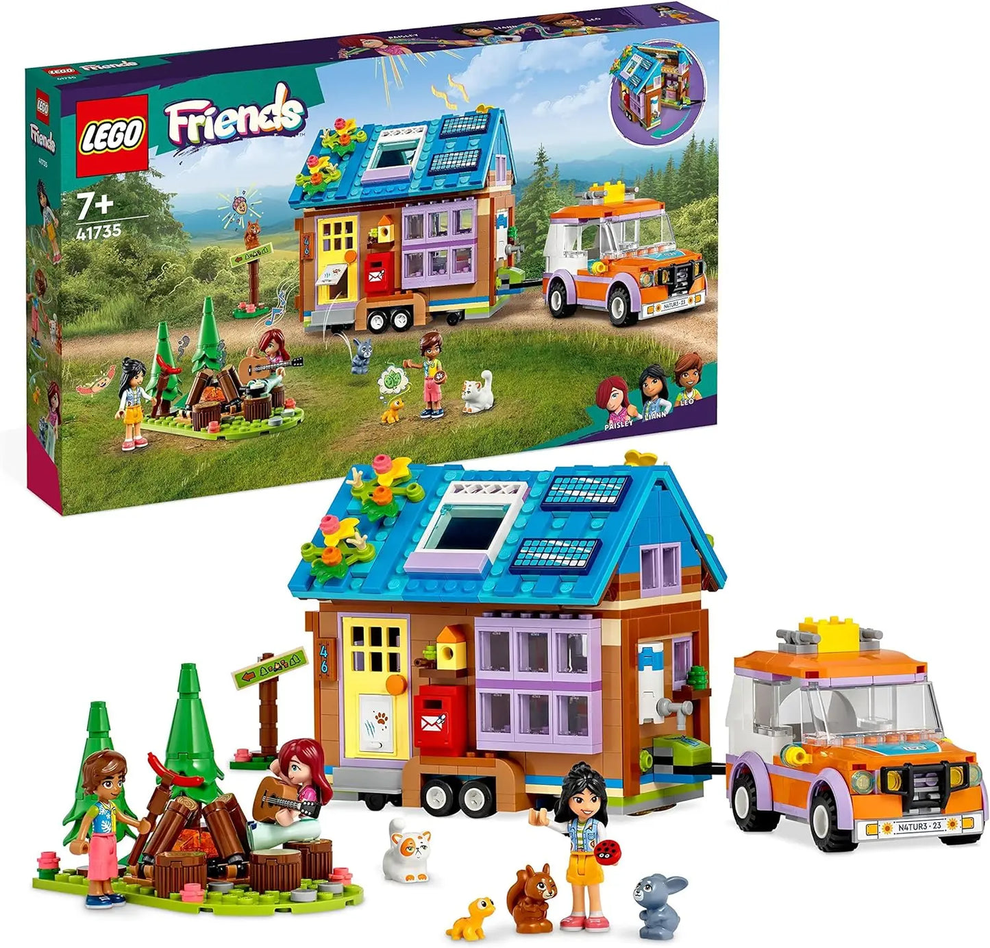 jouet pour enfant 41735 LEGO Friends La mini Maison mobile Bayer Design