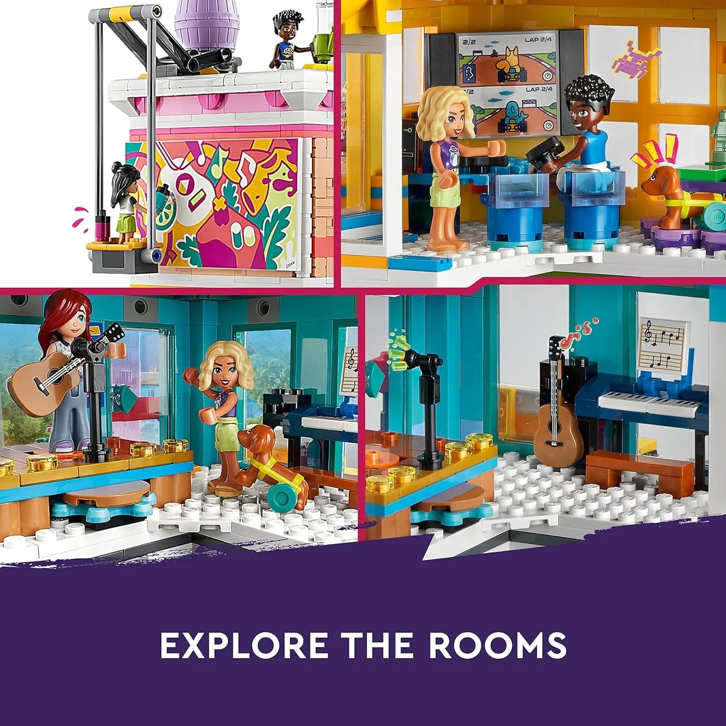 lego 41748 Lego Friends Le Centre collectif de Heartlake City lego