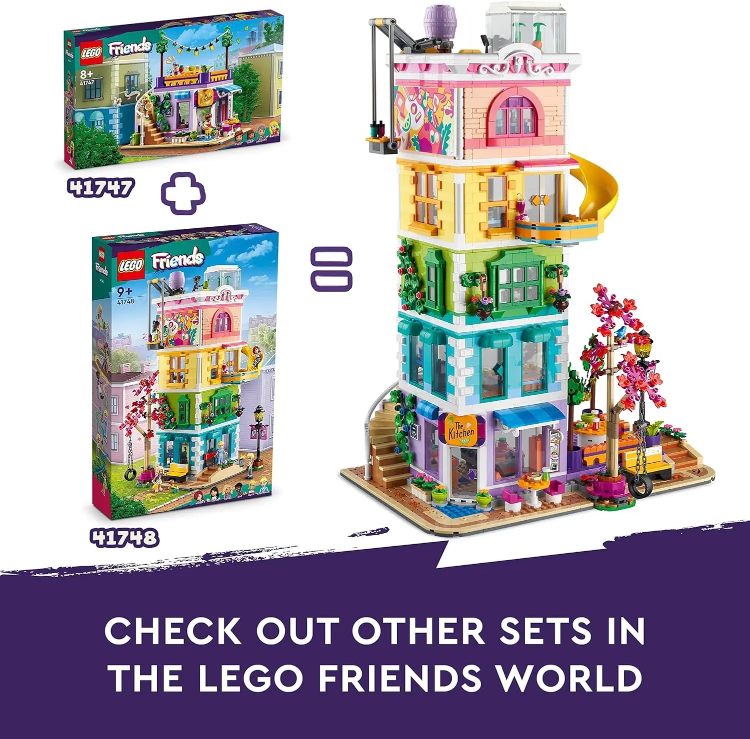 lego 41748 Lego Friends Le Centre collectif de Heartlake City lego