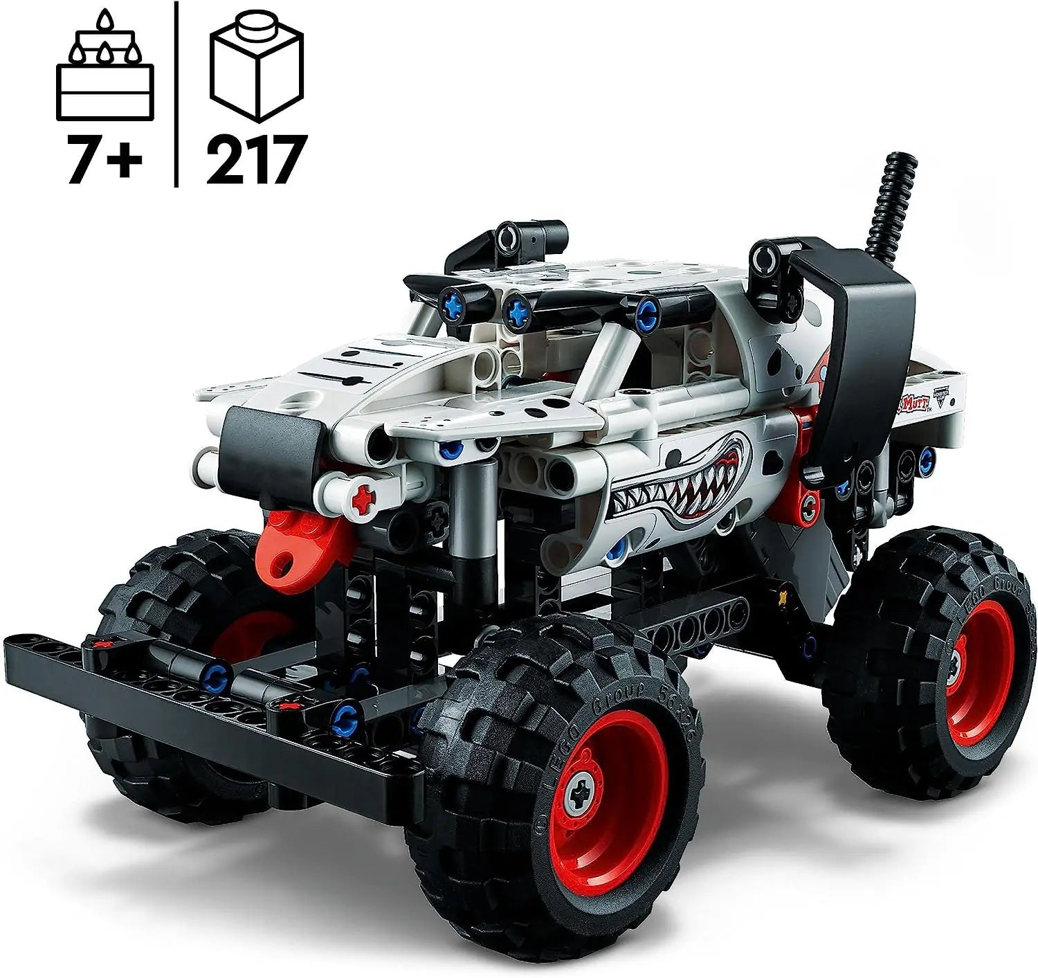 jouet pour enfant 42150 Lego Technic Monster Jam Monster Mutt Dalmatien Jeujura