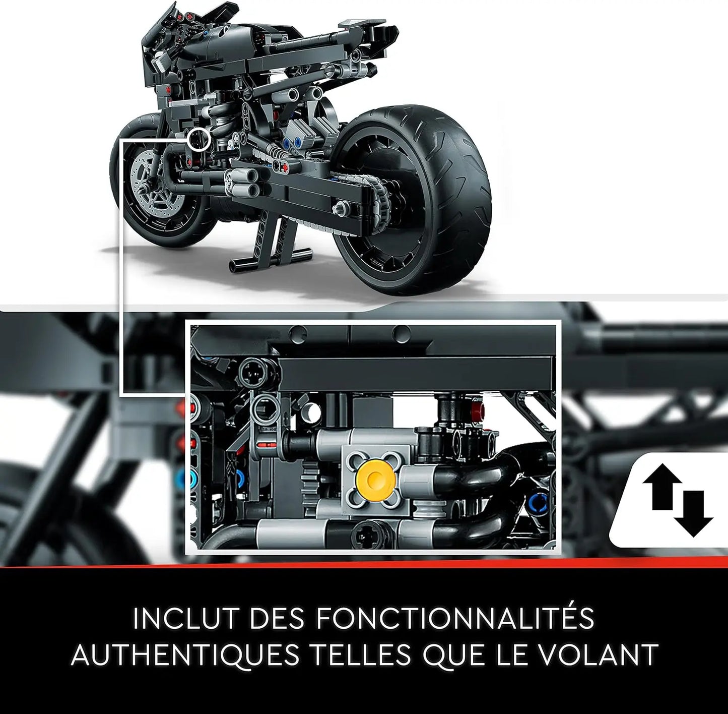 lego 42155 Lego Technic Le Batcycle de Batman lego