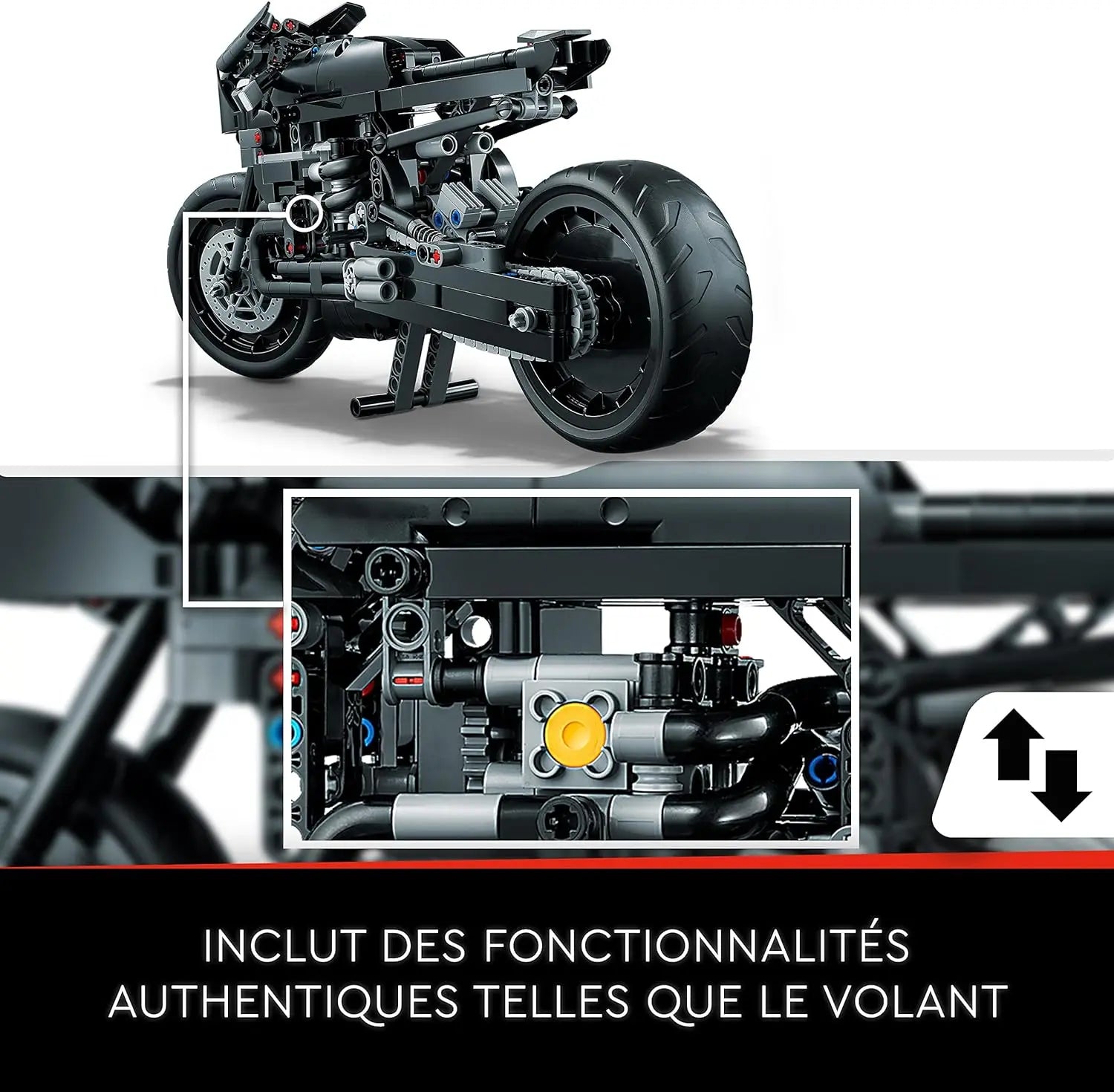 lego 42155 Lego Technic Le Batcycle de Batman lego